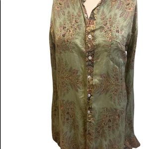 ETRO silk shirt dress